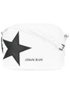 Armani Jeans - Star Shoulder Bag - Women - Polyurethane - One Size, White, Polyurethane