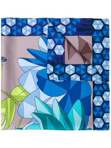 Cha Val Milano Bee Scarf - Blue