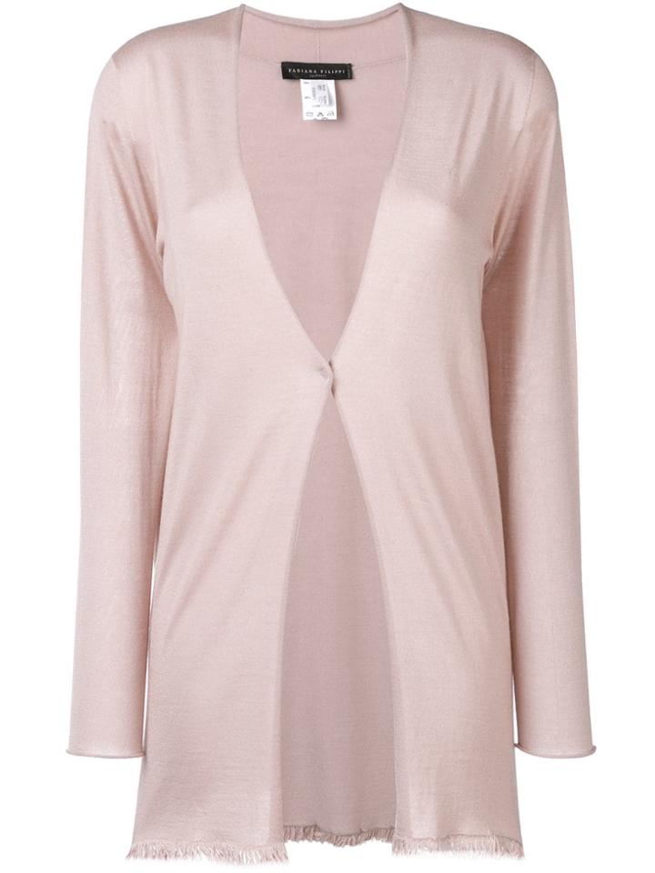 Fabiana Filippi Lightweight Cardigan - Pink