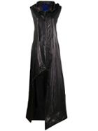 Ilaria Nistri Wet-look Asymmetric Dress - Purple