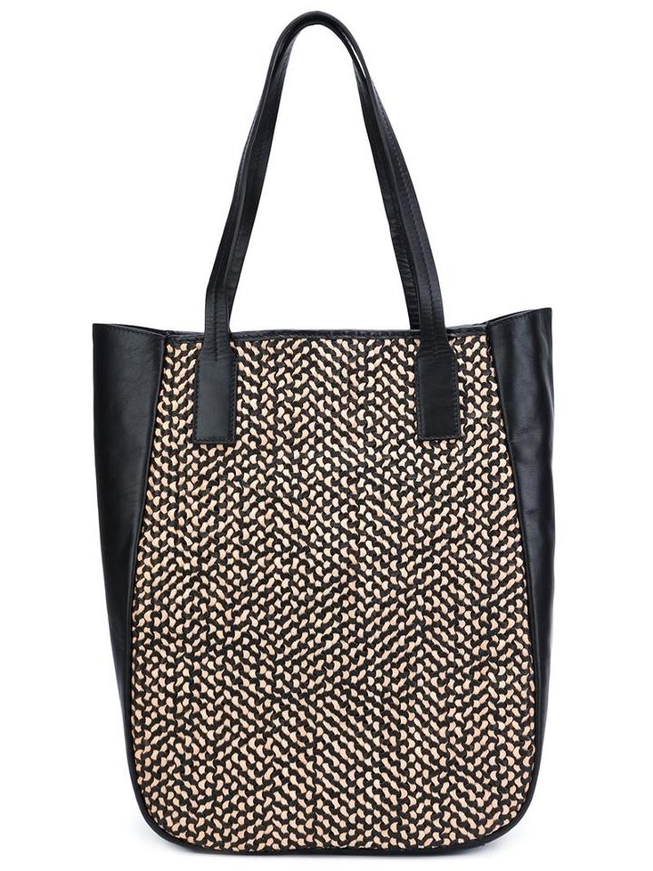 Derek Lam 10 Crosby 'bond' Tote, Women's, Black, Nappa Leather