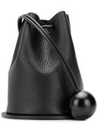 Building Block Bucket Bag - Black