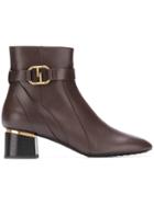 Tod's Double-t Ankle Boots - Brown