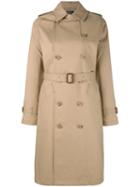 A.p.c. 'julianne' Trench Coat, Women's, Size: 42, Nude/neutrals, Cotton