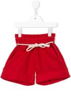 Mi Mi Sol High-waisted Shorts, Girl's, Size: 6 Yrs, Red