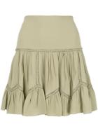 Chloé Pleated Skirt - Green