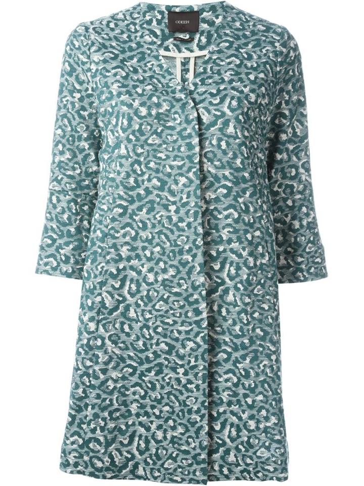 Odeeh Leopard Print Coat