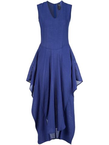 Zero + Maria Cornejo 'silia' Dress, Women's, Size: 0, Blue, Polyester/triacetate