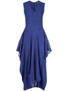 Zero + Maria Cornejo 'silia' Dress, Women's, Size: 0, Blue, Polyester/triacetate