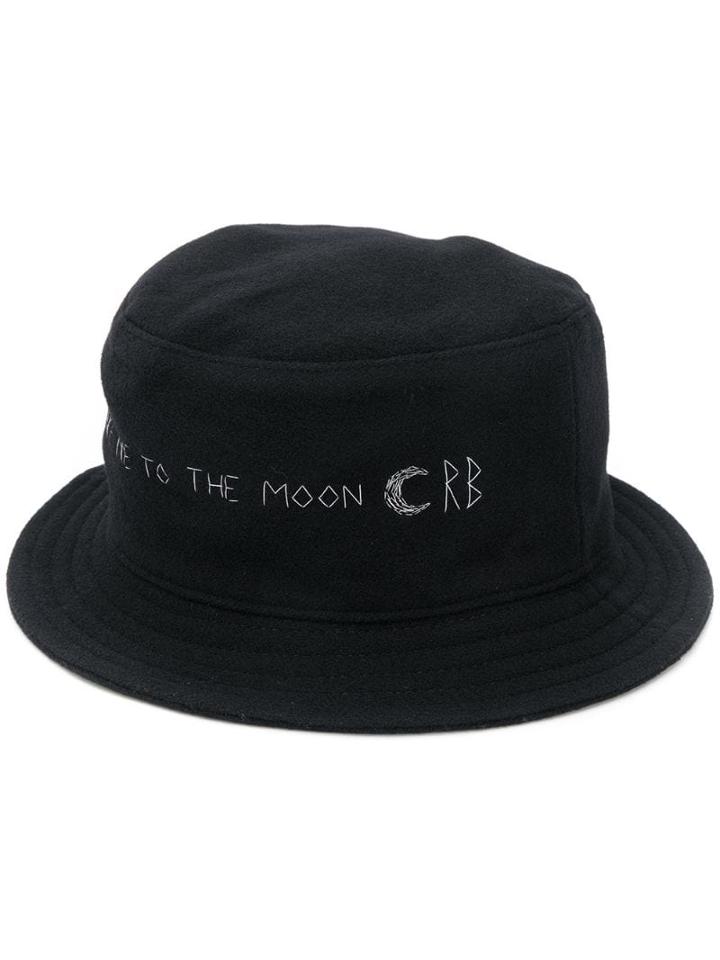 Ruslan Baginskiy Felt Bucket Hat - Black