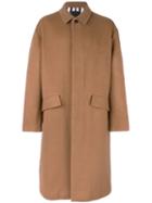 Alexander Wang Oversized Coat, Men's, Size: 48, Nude/neutrals, Wool/nylon/cashmere/acrylic