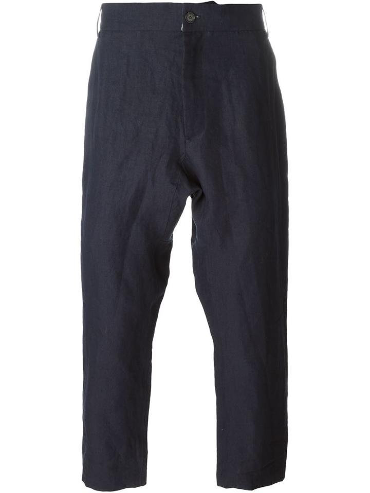 Société Anonyme 'kimono' Trousers, Adult Unisex, Size: Xs, Blue, Linen/flax