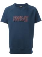 Ron Dorff - Sweat Shortsleeved Sweatshirt - Men - Cotton - Xl, Blue