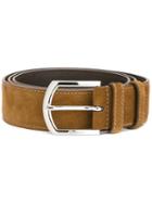 Church's Classic Belt, Men's, Size: 85, Brown, Calf Suede