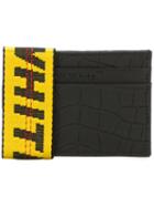Off-white Strap Detail Embossed Wallet