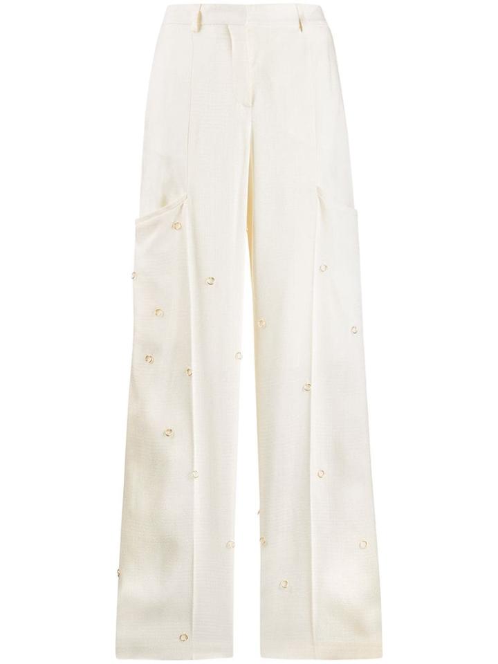Jacquemus Jacquemus - Woman - La Pantalon Moyo - Neutrals