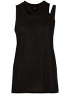 Alexander Wang Cut-out Detailed Tank Top - Black