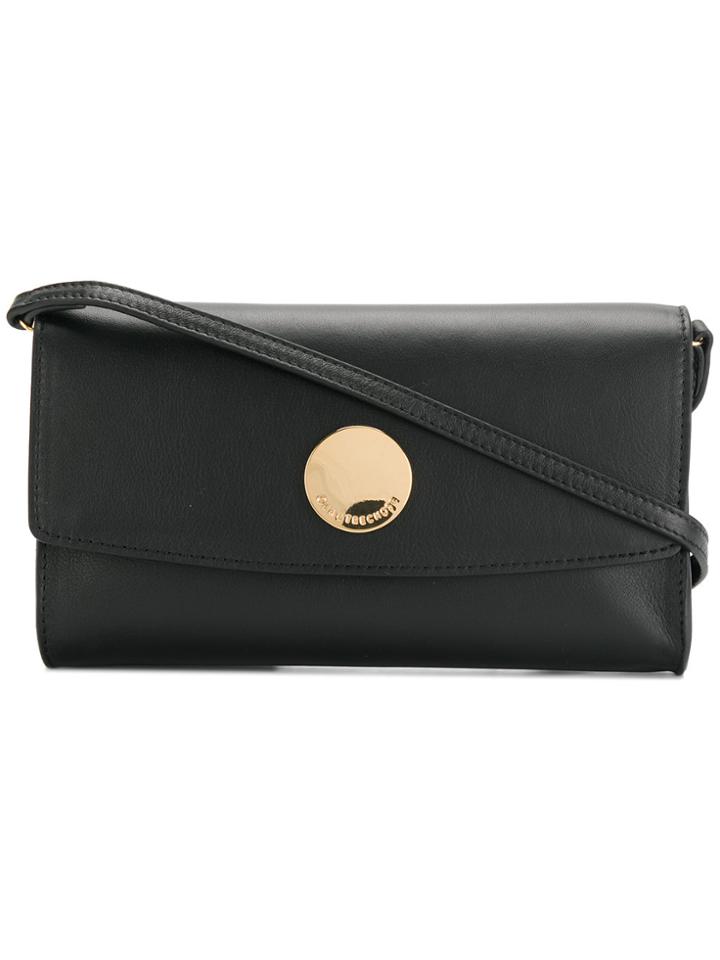 L'autre Chose Flap Shoulder Bag - Black