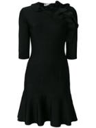 Lanvin Ruffle Detail Dress - Black