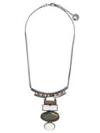 Camila Klein Stone Necklace - Metallic