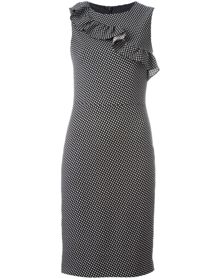 Boutique Moschino Square Pattern Dress