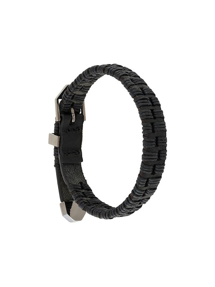 Northskull 'alawo' Bracelet, Adult Unisex, Black
