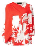 Roland Mouret Hopkins Asymmetric Top - Red
