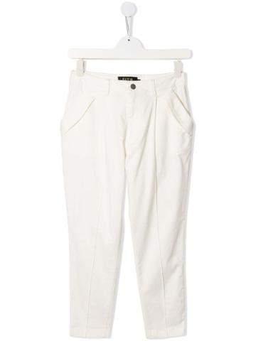 Fith Teen Slim-fit Trousers - White