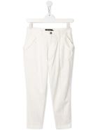 Fith Teen Slim-fit Trousers - White