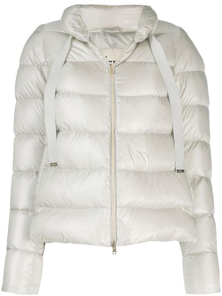 Herno High-neck Puffer Jacket - Neutrals