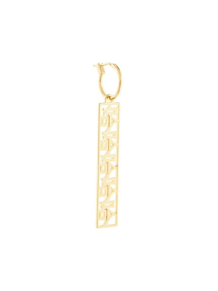 Ooak Hahaha Earring - Gold