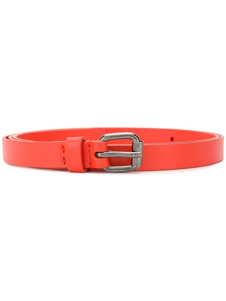 Aspesi Buckled Belt - Orange