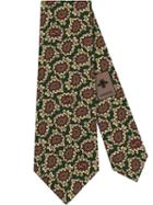 Gucci Cravatta In Seta Con Stampa Paisley Con Gg - Green