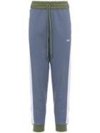Off-white X Browns Logo Track Pants - Blue