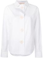 Oversized Buttons Shirt - Women - Cotton - 38, White, Cotton, Ports 1961