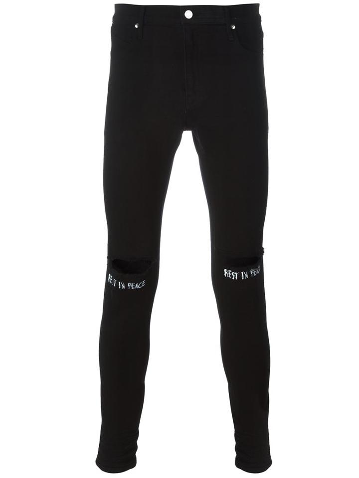 Rta Ripped Knee Skinny Jeans