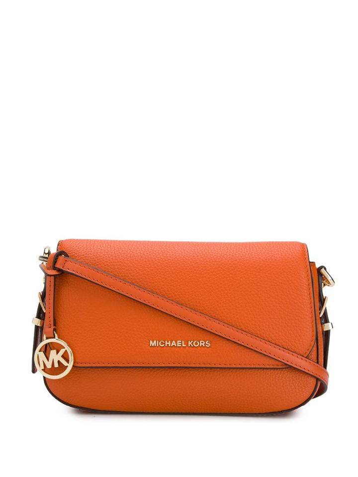 Michael Michael Kors Bedford Legacy Shoulder Bag - Orange