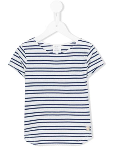 Carrèment Beau - Striped Knitted Top - Kids - Cotton - 4 Yrs, White