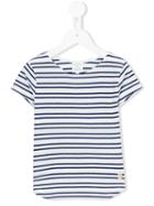 Carrèment Beau - Striped Knitted Top - Kids - Cotton - 4 Yrs, White