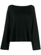 Mm6 Maison Margiela Oversized Shirt - Black