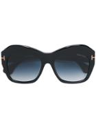 Tom Ford Eyewear - Emmanuelle Sunglasses - Women - Acetate - One Size, Black, Acetate