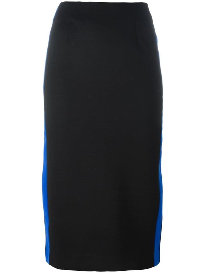 Être Cécile Midi Pencil Skirt - Black