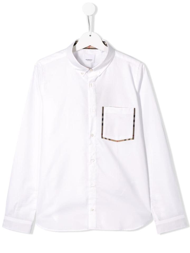 Burberry Kids Harry Shirt - White