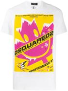 Dsquared2 Logo Print Crewneck T-shirt - White