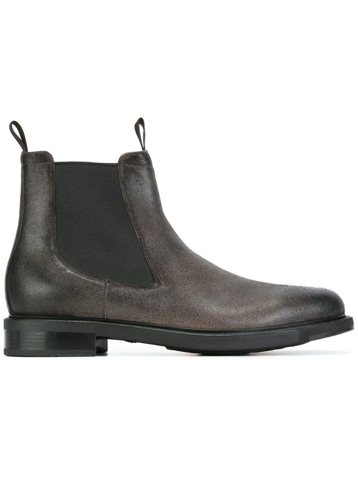 Santoni Pull-on Ankle Boots - Grey