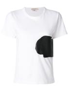 Comme Des Garçons Side Detail T-shirt - White
