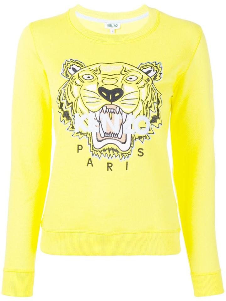 Kenzo Logo Sweatshirt - Yellow