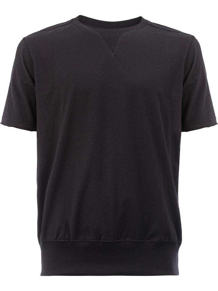 Takahiromiyashita The Soloist - Plain T-shirt - Men - Cotton - 48, Black, Cotton