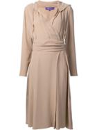 Ralph Lauren Back Crepe Carley Dress - Nude & Neutrals