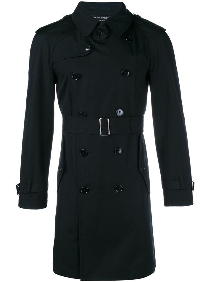 Comme Des Garçons Belted Trench Coat